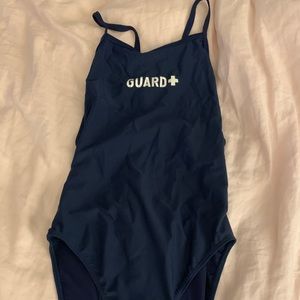 Sporti One Piece Lifeguard Swimsuit